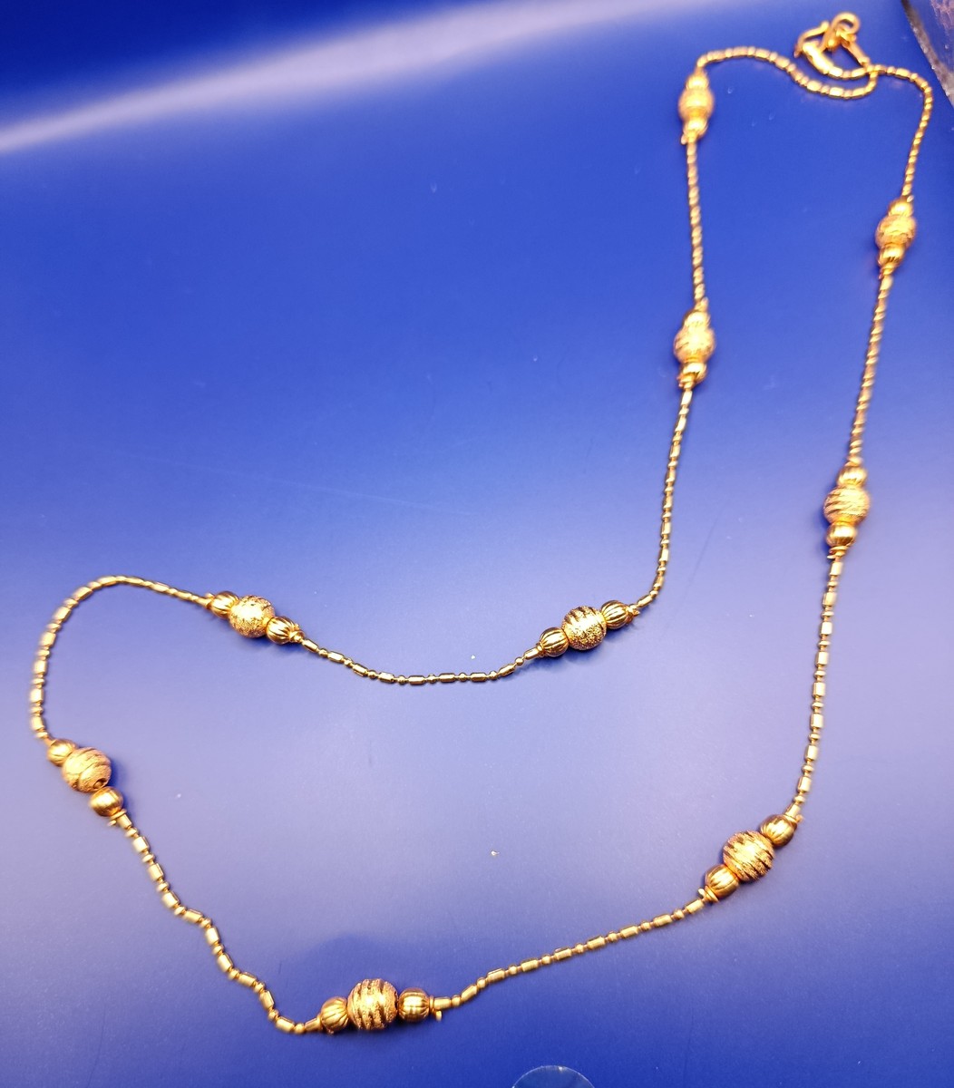 Golden Bead Mala